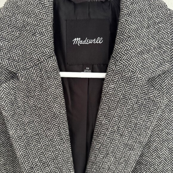Madewell Larsen Blazer in Herringbone XS - Picture 4 of 4